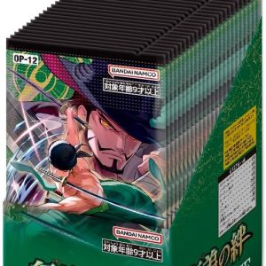 BANDAI ONE PIECE Card Game Master and Student Bonds (OP-12) Booster Box (Japanese) - 24 Packs